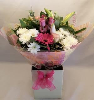 Birthday Country Garden Hand-tied